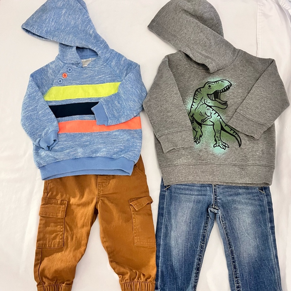 Kids' Hoodies and Pants Set